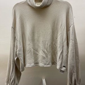 Hollister Crop Turtleneck Sweater